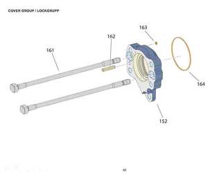 جهاز حفر صخري جديد HNGD COP 1838HD + علبة تروس غطاء جهاز حفر جزء خام أداة حفر - Product Image 1