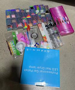 Máquina Eléctrica Portátil <span class=keywords><strong>para</strong></span> <span class=keywords><strong>Uñas</strong></span>, Kit de Gel UV LED de Colores y Herramientas, 35 Piezas, Kit de Manicura con Secador - Product Image 5