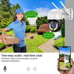Système de caméra de surveillance IP sans fil extérieur NVR 4MP 5MP Wifi, kit de vidéosurveillance PTZ 4 ou 8 canaux avec détection de mouvement - Product Image 5