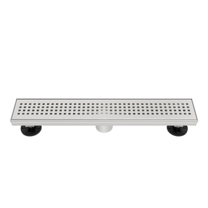 Nhà máy tùy chỉnh phòng tắm dọc Outlet cống sàn chống mùi kênh vòi hoa sen xả thép không gỉ - Product Image 2