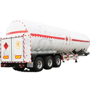 2024 New Arrival 3 Axles factory Sale Capacity Liquefied LNG Liquid Chlorine Storage Tank Semi Trailer