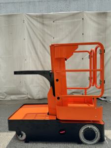 Chariot élévateur électrique 300 kg, nacelle élévatrice à ciseaux autopropulsée <span class=keywords><strong>de</strong></span> 3 à 4 m avec batterie au lithium, plateforme <span class=keywords><strong>de</strong></span> travail - Product Image 6