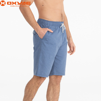 Sneldrogende Zwembroek Voor Heren Op Maat Bedrukt Paisley Strandsurfshorts Met Waterdichte Ritssluiting