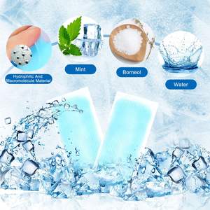 2등급 의료용 어린이 쿨링 아이스 패드 및 열 패치 |   열 감소, 두통 및 통증 완화를 위한 젤 테크 - Product Image 2