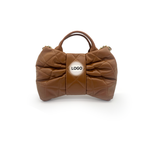 广州批发产品真皮蝴蝶女士包单肩斜挎包羊皮女包手提包 - Product Image 4