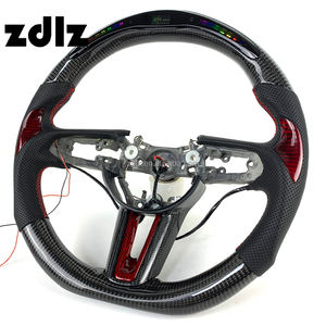 พวงมาลัย LED สำหรับรถยนต์ Mazda 3 6 CX5 CX7 <span class=keywords><strong>CX8</strong></span> CX30 CX90 พวงมาลัยคาร์บอนไฟเบอร์ สามารถปรับแต่งได้ - Product Image 3