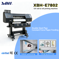 Imprimante jet d'encre à alimentation par feuilles à solvant écologique 78 cm, machine à tête unique pour bannières en vinyle, autocollants, papier photo