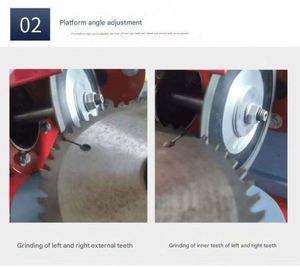 <b>Knife</b> Bandsawmill Diamond Grinding Saw Blade Including Motor Gear Engine Pump Saw Blade <b>Sharpening</b> Machine Grinding Machine - Product Image 3