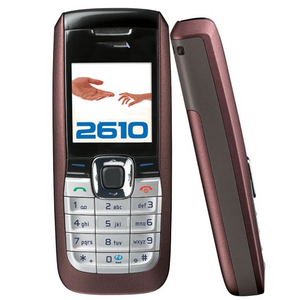 Téléphone mobile débloqué GSM simple à double carte SIM <span class=keywords><strong>2610</strong></span> très bon marché, avec écran de 1,6 pouce et batterie de 970 mAh - Product Image 1