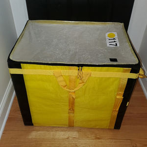 Pp PE tejido logístico grande plegable bolsa <span class=keywords><strong>de</strong></span> paquetería <span class=keywords><strong>de</strong></span> mensajería urgente bolsas <span class=keywords><strong>de</strong></span> mano <span class=keywords><strong>de</strong></span> entrega plegables para conductor transportista sorta - Product Image 2