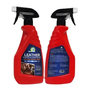 Melhor 450ml couro protectant spray couro limpador carro cuidados limpador spray para interior do carro