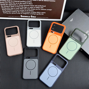 For Xiaomi 17 Pro Max 17ProMax Magnetic Matte Shockproof <b>Phone</b> Case For Xiaomi Mi 17 Pro 17Pro Dual Color Skin-Feel Cover Bumper - Product Image 1