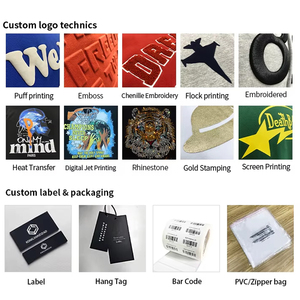 Felpa da uomo con scollo a girocollo da uomo in cotone Unisex con stampa personalizzata all'ingrosso 300gsm - Product Image 3