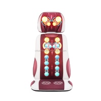 Auto-Knetmassagegerät für den Rücken mit Vibrations- und Heizfunktion, kabellose Fernbedienung, multifunktional, tragbar, verstellbar