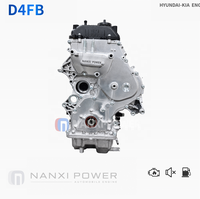 Motore D4FB Long Block a Trazione Anteriore per Kia 1.6L Diesel