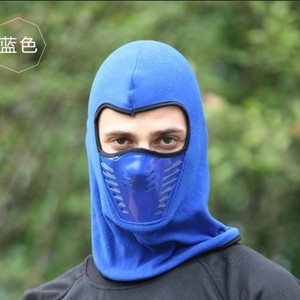 Masque facial de cyclisme d'hiver Yueli en néoprène doublé polaire coupe-vent pour le ski en extérieur, protection intégrale - Product Image 3
