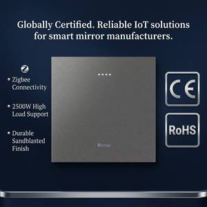 Interruptor de Luz Inteligente Empotrable TianLai Zigbee Tuya con Panel Táctil, Sin Neutro, con Capacitor, Compatible con Alexa y <span class=keywords><strong>Google</strong></span> Home - Product Image 3