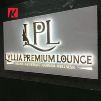 Enseignes électroniques personnalisées Kexian, plaque publicitaire lumineuse, enseigne en lettres 3D LED, panneau de logo, lettres dorées pour les entreprises