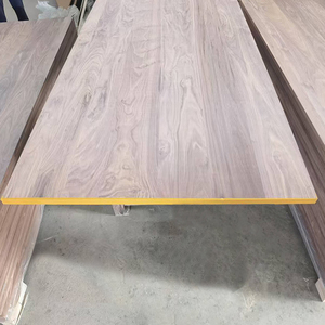 <span class=keywords><strong>Planche</strong></span> de <span class=keywords><strong>Noyer</strong></span> Noir Américain Massif Collé, Séché au Four, Qualité A, pour Plateau de Table, Planches de Bois Naturel pour Meubles et Armoires - Product Image 2