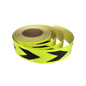 Nastro riflettente di sicurezza riflettente bianco rosso per camion vistosità adesivo materiale riflettente adesivo adesivo per veicoli - Product Image 2