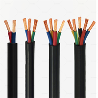 كابل مطاط أسود من o7 3x X H07rnf YZW H05rr f o5rr F 2 \ 3 \ 5 Core كابل طاقة مرن 5x6 3g6