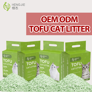 Litière pour chat en tofu agglomérante naturelle, écologique, multi-parfumée, jetable dans les toilettes, vente en gros d'usine - Product Image 6