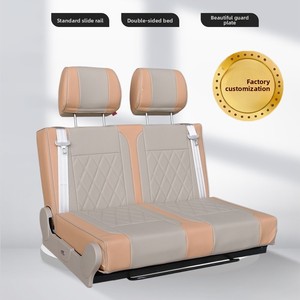 Asiento Cama Reclinable Ajustable para <span class=keywords><strong>Camper</strong></span> Van, Estructura Reversible, Material de Tela, Ancho y Color Personalizables, Modificación para <span class=keywords><strong>Camper</strong></span> - Product Image 2