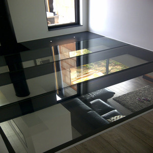 FLOOR VIEWER TEMPERED ISOLATED GLASS PANEL FÜR FLOOR GLASS FLOOR GARAGE CAFE FÜR HOTEL LOOBY - Product Image 4