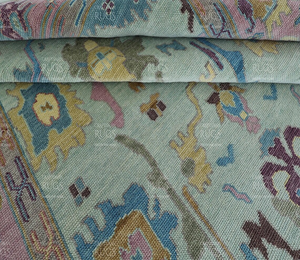 พรมขนแกะถักด้วยมือคุณภาพระดับพรีเมี่ยมทรงสี่เหลี่ยมผืนผ้าหรูหราทันสมัยแบบดั้งเดิมตกแต่งพื้นกลางแจ้งบ้านจากอินเดีย - Product Image 5