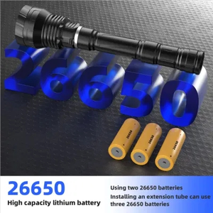 Plongée en haute mer IP68 Étanche P70 * 3 Lampe Opérations Patrouille led Plongée Sous-Marine torche lumière lampes de poche - Product Image 4