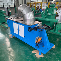 Machine hydraulique entièrement automatique pour petites crevettes Machine à fil de fer Machine de formage de conduits de ventilation