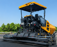 Offre Spéciale : Niveleuse à Asphalte sur Roues RP455W, Largeur Maximale 7,5 m, Moteur Diesel 110 kW pour la Construction Routière et les Projets de Voies Communales