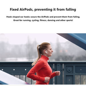 Pour Airpods <span class=keywords><strong>2</strong></span> 3 4 <span class=keywords><strong>Pro</strong></span> pour protéger le support de crochet d'oreille accessoire d'écouteur sans fil Silicone <span class=keywords><strong>sport</strong></span> Anti-perte crochet d'oreille - Product Image 6