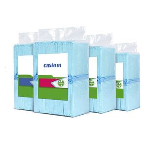 แผ่นรองซับฉี่สุนัขและลูกสุนัขแบบใช้แล้วทิ้ง 2026Basics Super Absorbent 6 ชั้น ป้องกันการรั่วซึม สำหรับฝึกขับถ่าย สินค้าขายดี - Product Image 3