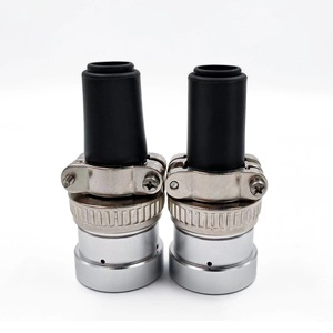 Conectores Automotrices Macho y Hembra de 24 Posiciones HD36-24-21SE Plateados con Montaje Estándar Rojo y Azul - Product Image 3