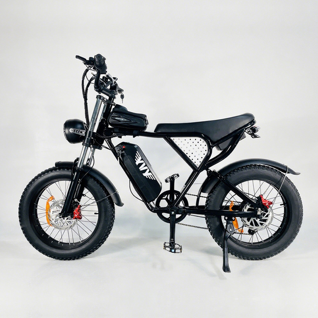 Yvy Q20 20*4.0" 48v 20ah 20 Inch Hub Motor Fatbike Fast E Bike Fat Tire Ebike Electric Bicycle Electric Mountain Bike for Adults