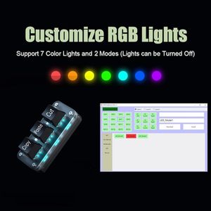 Teclado Mecánico Mini USB Tipo-C SIKAI de 3 Teclas Programables con Macro, Retroiluminación RGB y Panel de Atajos Personalizable para PC - Product Image 6