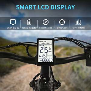 Bicicleta de montaña eléctrica sin escobillas Vipdrive de 750W, envío directo desde la UE, 48V, 15AH, suspensión doble Bloqueable, bicicleta eléctrica de neumáticos gruesos MTB - Product Image 6