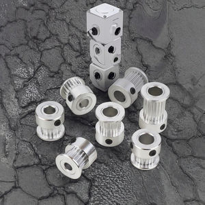 Polea de aluminio BulkMan3D GT2 de 20 dientes para correa dentada, con orificio de 4/5/6/6.35/8mm, para impresoras 3D y maquinaria de carpintería, alta calidad - Product Image 2