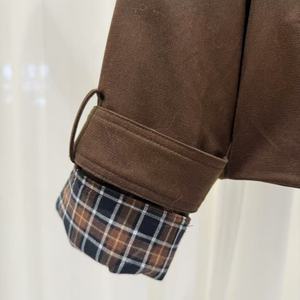 Veste matelassée épaisse en fourrure de renard véritable naturelle pour femmes, <span class=keywords><strong>parka</strong></span> imperméable en duvet de canard avec manches en forme de grille - Product Image 5
