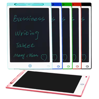 Tablette LCD pour enfants de 12 pouces, jouet cadeau de Noël, tableau d'écriture et de dessin, bloc-notes électronique coloré, 8192 niveaux de pression