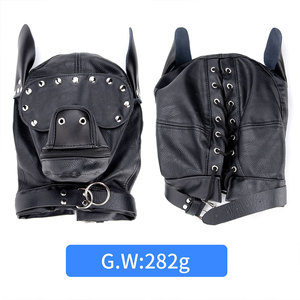 Juego de Bondage y Fetiche para Parejas, Máscara de Perro, Juguetes Sexuales para Adultos, Accesorios SM BDSM para Juegos Atrevidos - Product Image 6