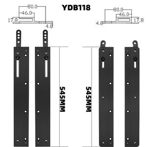 Le fabricant fournit des profilés en aluminium personnalisables de 6 à 18 pouces pour les enceintes professionnelles Line Array par dessin - Product Image 1
