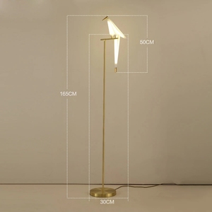 Đèn Sàn Chim Origami Sáng Tạo Cổ Điển Bảo Vệ Mắt Trang Trí Nhà Châu Âu Đương Đại - Product Image 3