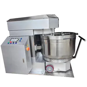 Mixer adonan Spiral, mesin Mixer mangkuk dapat dilepas, tepung roti Pizza tugas berat industri 250L