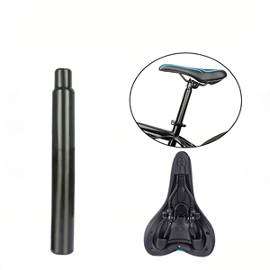 <span class=keywords><strong>Tija</strong></span> de sillín universal de aleación de aluminio premium de varios tamaños extendida de 27.2 mm para bicicletas de montaña y plegables - Product Image 2