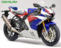 Kit de carénage de carrosserie bleu blanc pour moto Honda CBR1000RR-R 2020 2021 2022 CBR1000RR R CBR1000 20 21 22