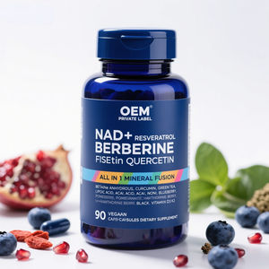 Tout en 1 Liposomal NAD + Resvératrol Quercétine Berbérine Fisetin Capsules Supplément NAD Capsules Supplément pour l'énergie cellulaire - Product Image 3