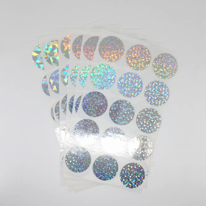 Tùy chỉnh Holographic Sticker tấm kích thước tất cả các đầu Off dán nhãn cho dán, trò chơi, Mã QR - Product Image 5