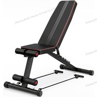 Banc de musculation pour salle de sport à domicile Banc d'entraînement pliable avec 7 positions de dossier Capacité de charge de 660 lb Banc réglable